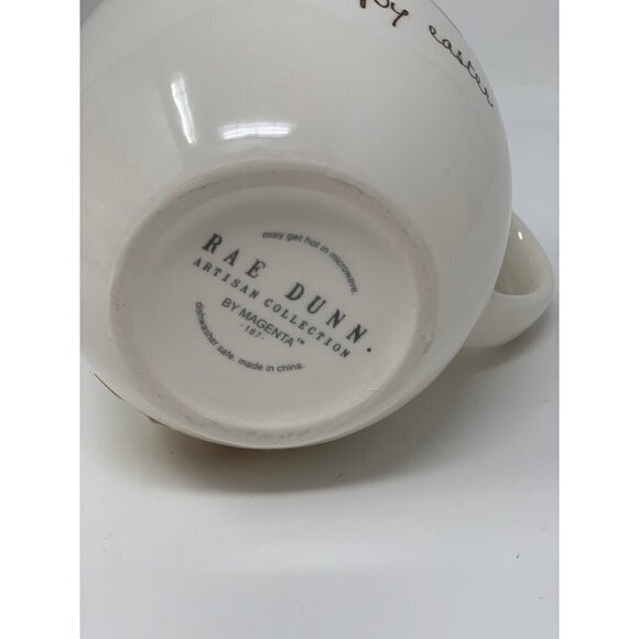 Rae Dunn EASTER Bunny Mug Rabbit Coffee Cup Ceramic New Kitchen Decor Holiday - Picture 2 of 7